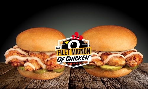 Chicken sandwiches at Huey Magoo's