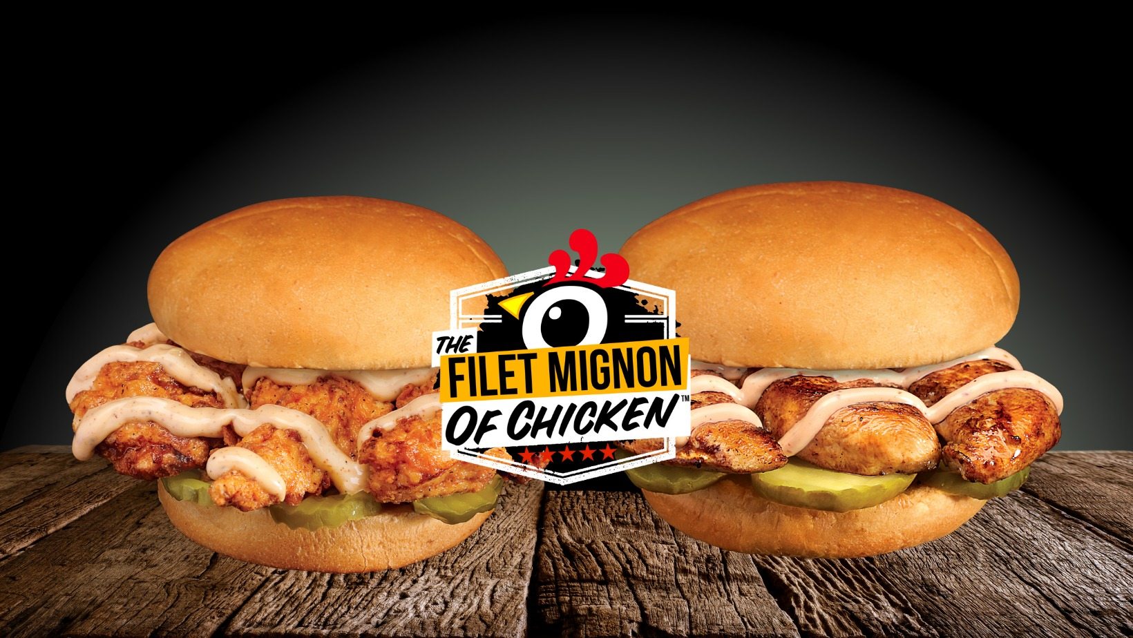 Chicken Sandwiches at Huey Magoo's