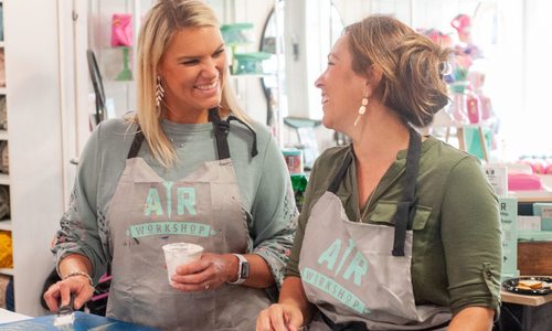 Create memories and art at AR Workshop.