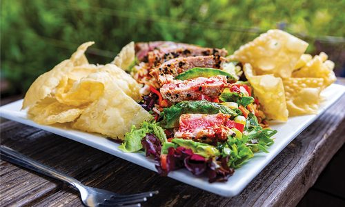 Why You Should Eat the Ahi Avacado Salad from The Rock