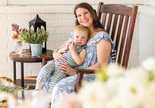 Take a Look Inside the Young Family Home