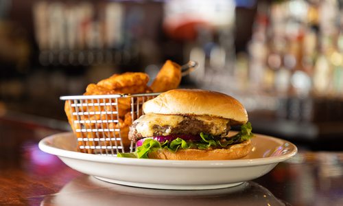 Burger at Bourbon & Beale
