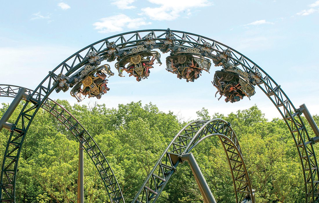 Visit Silver Dollar City this summer to visit all the fun rides and festivals.
