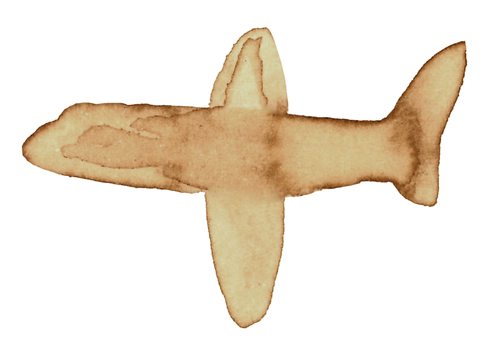 Plane illustration.