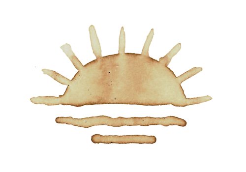 Sunrise illustration.