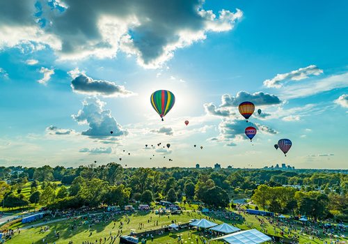 Take a Trip to St. Louis for the Great Forest Park Balloon Race