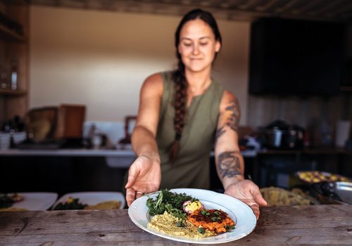 A Local Farm-to-Dinner Table at Stewart Farm