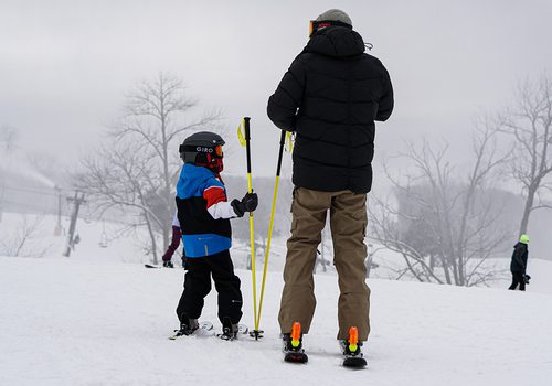 Skiing at Hidden Valley in St. Louis, Missouri