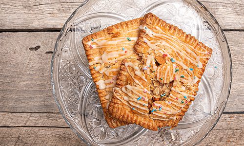 Homemade pop tart from Tea Bar & Bites in Springfield MO