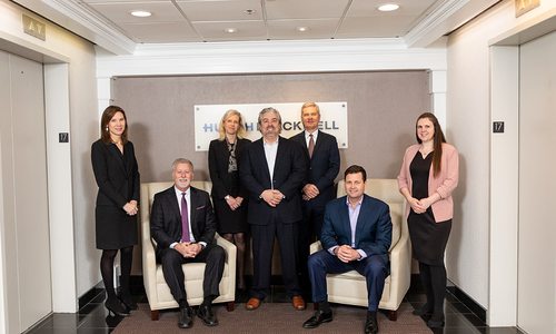 Left to Right: Laura C. Robinson, David C. Agee, Ginger K. Gooch, Cory L. Collins, J. Michael Bridges, Bryan O. Wade, Larissa M. Whittingham