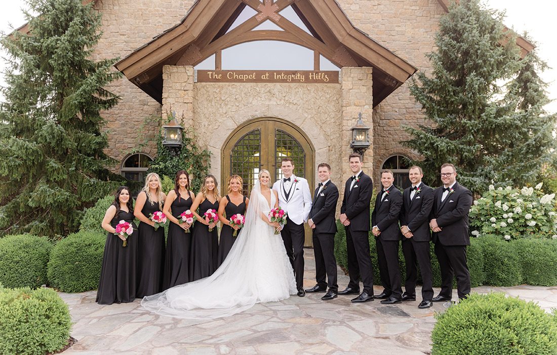 Brooke and Jacob Ruder wedding party