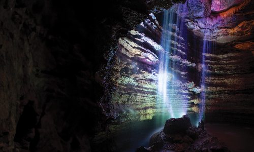 Waterfall in southwest Missouri