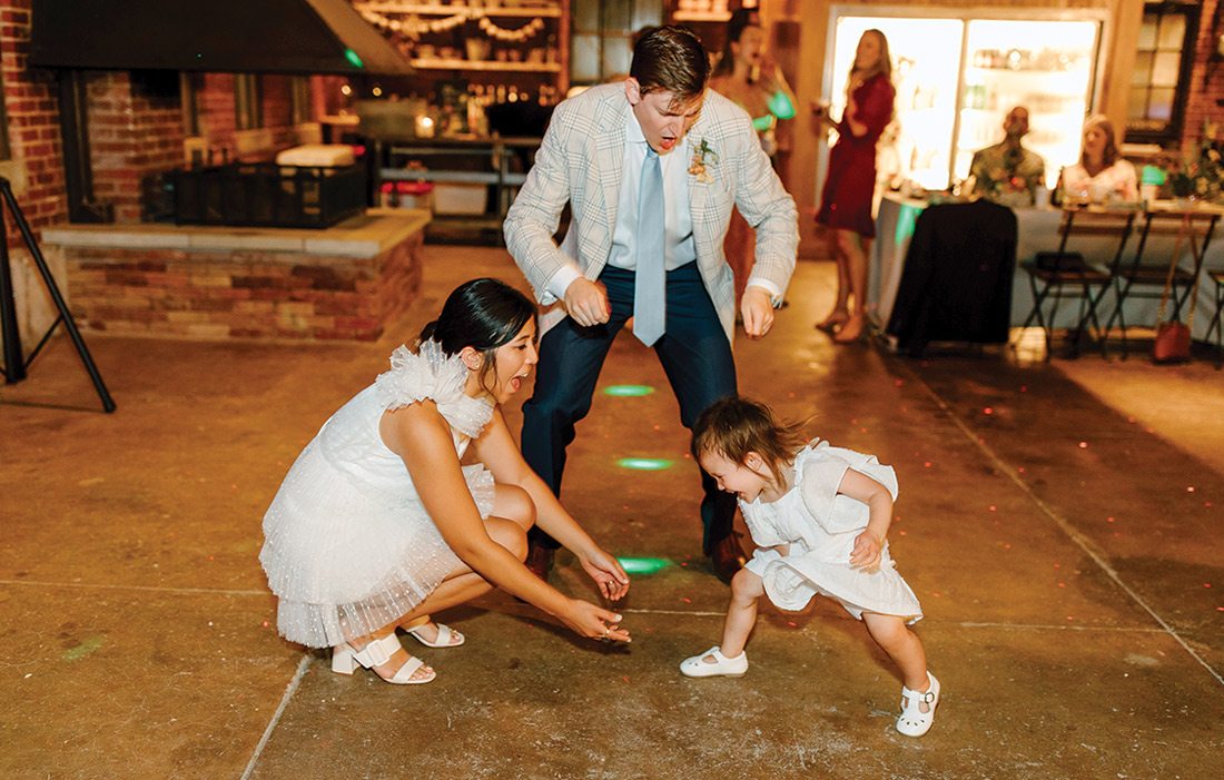 Meg, Michael and their daughter, Lucy.