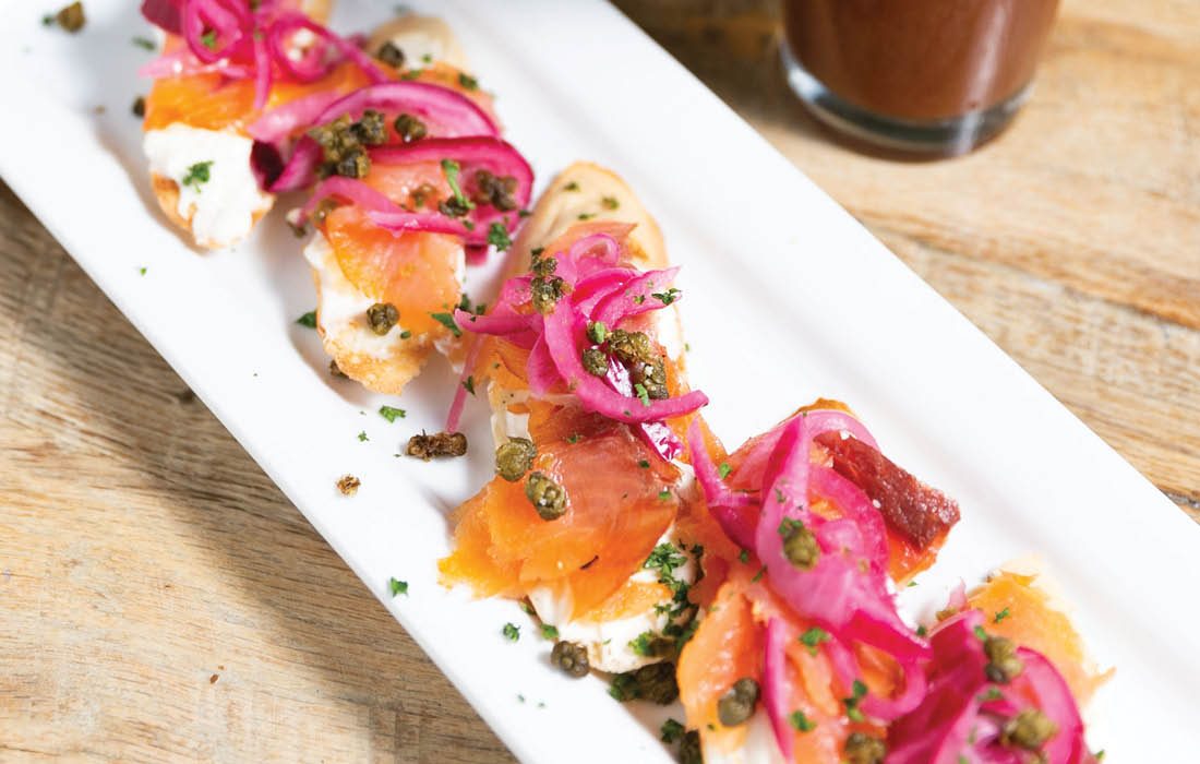 Smoked Salmon Toast