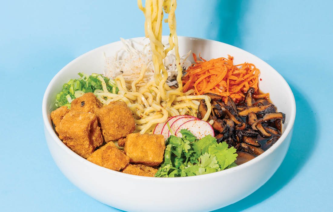 Raman noodle bowl