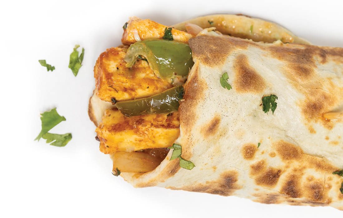 Paneer wrap