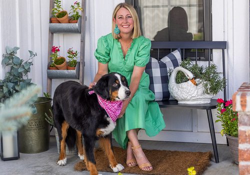 The Munizes’ Farmhouse Dream Porch
