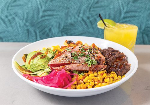 Food from Palm & Paddle Grille