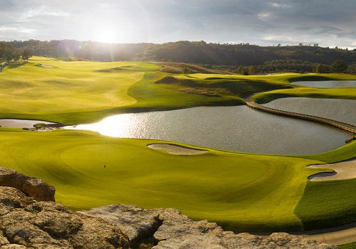 Payne's Valley Golf Course Mid-Afternoon