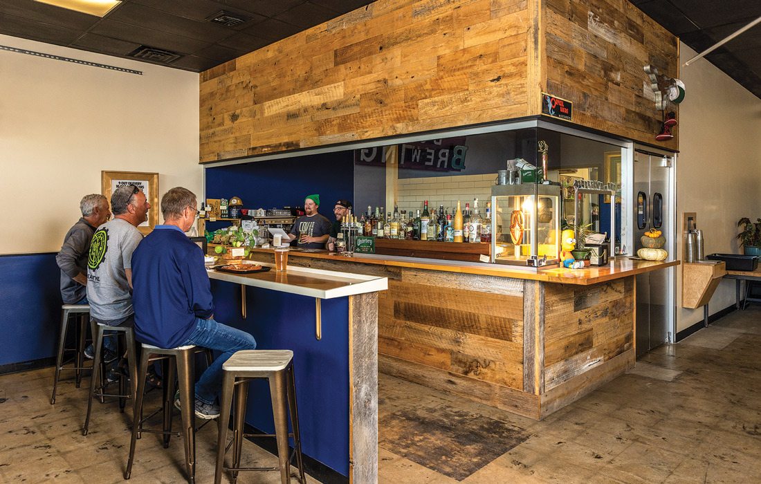 Before and After Brewing interior in Springfield MO