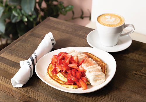 Pancakes at Rise in Springfield, Missouri