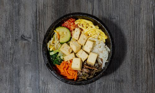 Hot Stone Bibimbap from Koriya