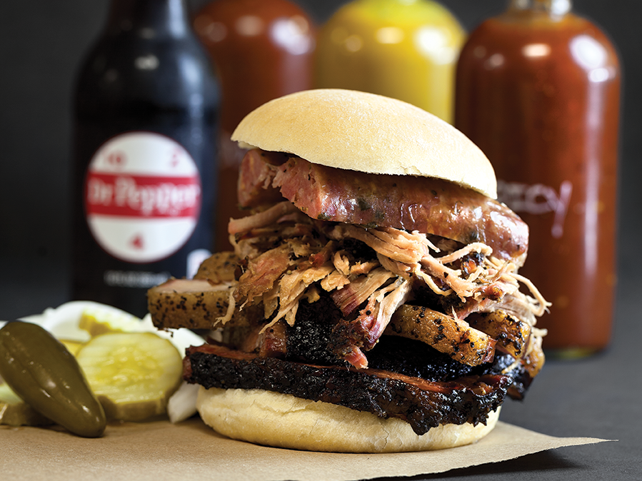 BBQ sandwich from City Butcher in Springfield, MO