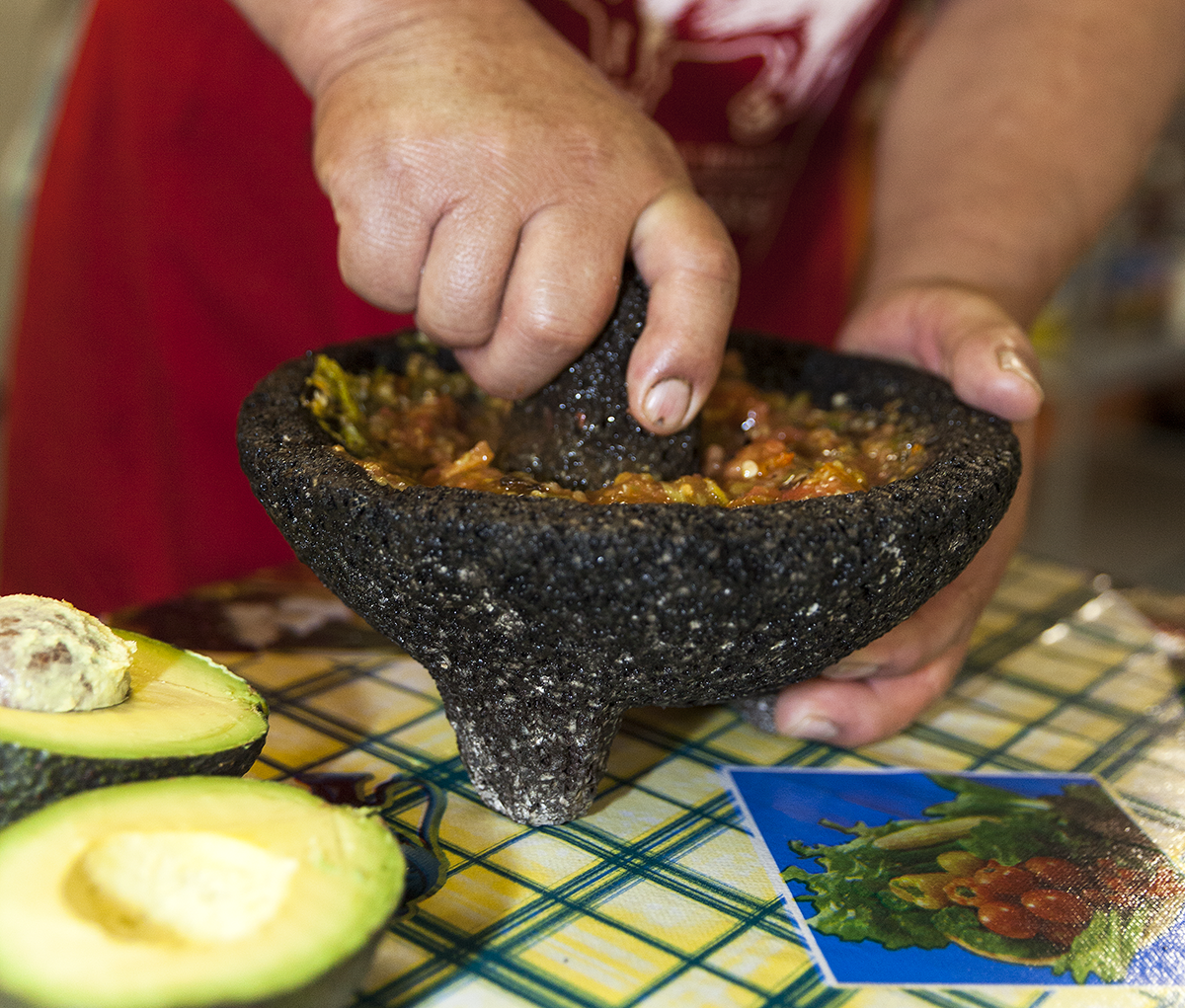Fresh Salsa by Juan Jimenez of La Michoacana.